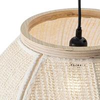 QAZQA Oosterse hanglamp naturel 46 cm - Rob - thumbnail