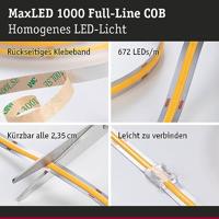 Paulmann MaxLED 1000 71116 LED-strip uitbreidingsset 2500 mm Warmwit 2.5 m - thumbnail