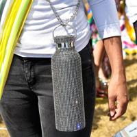 Diamanten Waterfles - Diamond Rhinstone Bottle - thumbnail