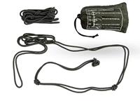 Ticket to the moon Nautical Ropes Black 240 cm - thumbnail