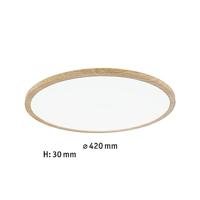 Paulmann 71034 Atria LED-wandlamp LED 22 W Hout - thumbnail