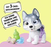 Smoby - Pamper Petz - Husky ter adoptie - 4 accessoires - Geleed - Hout en plas - Adoptiecertificaat - Vanaf 3 jaar - thumbnail
