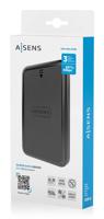 Externe Doos Aisens ASE-2519B Zwart 2,5" - thumbnail