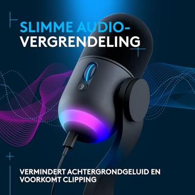Logitech G Yeti GX Zwart Tafelmicrofoon