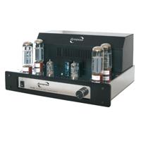 Dynavox Mono-buisversterker VR-80E Chrome, monofone buizenversterker, mooie toonbalans, retro design, afneembaar rooster, chroom - thumbnail