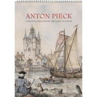 Anton Pieck A4 "Zicht op Haven" verjaardagskalender - thumbnail