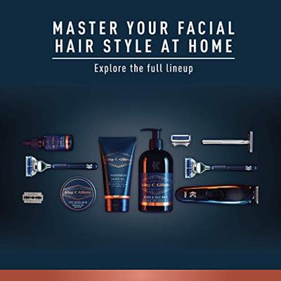 Gillette Gillette King C. Scheersysteem gezicht