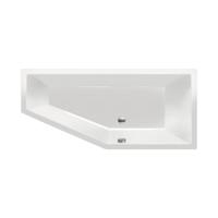 Xenz Society Hoekbad - 170x75x48 - afvoer Midden - Rechts - Compact - acryl - wit mat 6926-03 - thumbnail