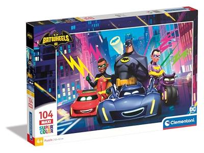 Clementoni legpuzzel super color maxi bathweels, 104st.