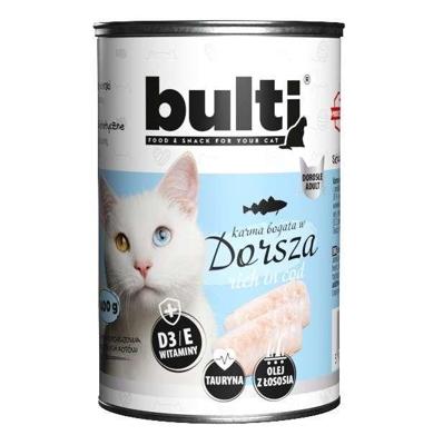 BULTI Rich in cod - nat kattenvoer - 400g