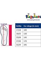 Playshoes soksloffen Sterren Blauw-23-26 - thumbnail