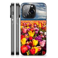 iPhone 14 Pro Bloemen Hoesje Tulpen - thumbnail