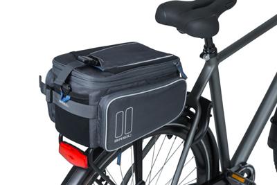 Basil sport design trunkbag mik - grijs - fietsrugzak - unisex - sportief - 7-15l - thumbnail