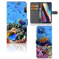 Motorola Moto G 5G Plus | Telefoonhoesje | Met pasjeshouder | Vissen - thumbnail