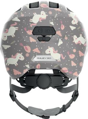 Abus helm smiley 3.0 grijs hgoudse s 45-50cm