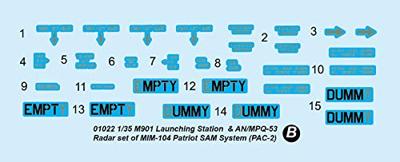 Trumpeter 1/35 Launching Station M901 & Radar Set