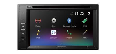 Pioneer AVH-A240BT - Autoradio Dubbeldin - Bluetooth Multimedia