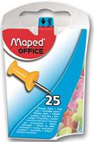 Maped prikbordspelden, ophangdoosje met 25 stuks - thumbnail