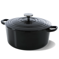 BK Bourgogne braadpan 28 cm pitch black - thumbnail