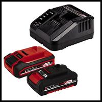 Einhell TE-TK 18 Li Kit 18 V/1.5 Ah/3.0 Ah (Accu Boor-/Schroefmachine/Accu Haakse slijper) - 2 accu&apos;s - thumbnail