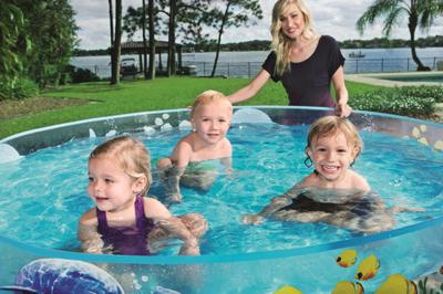 Bestway Stijve Kinderzwembad PVC Marine 183x38 cm +2 Jaar Tuin 55030 - thumbnail
