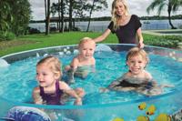 Bestway Stijve Kinderzwembad PVC Marine 183x38 cm +2 Jaar Tuin 55030 - thumbnail