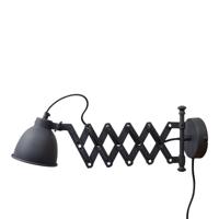 Urban Interiors wandlamp 'Harmonica' Ø12cm, kleur Vintage Black - thumbnail