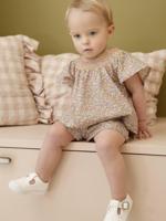 Set blouse + short voor babymeisjes meerkleurig - thumbnail