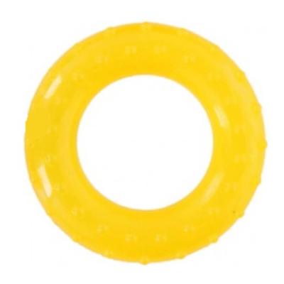 Dunlop handtrainer ring 7 cm geel Dunlop handtrainer ring 7 cm geel