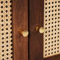 Media-opslagkasten en rekken Bruin 60 x 33.5 x 75 cm - thumbnail