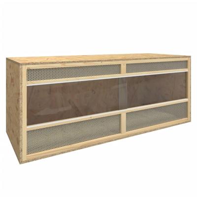 VidaXL Terrarium 120x50x50 cm bewerkt hout VidaXL Terrarium 120x50x50 cm bewerkt hout