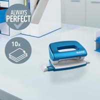 Leitz NeXXt WOW Mini perforator, 10 blad, blauw - thumbnail