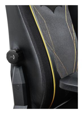 Trust gxt 721bm ruya pro batman gaming stoel (zwart/geel)