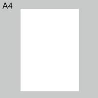 500 stuks A4 zelfklevende printerpapier (wit) - thumbnail