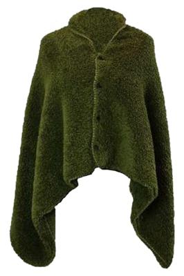 Omslagplaid Nox winter green 75x150 cm Unique Living - Unique living