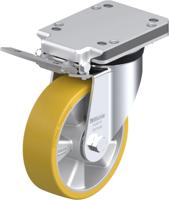 Blickle LK-ALTH 160K-IS Zwenkwiel met rem Wieldiameter: 160 mm Draagvermogen (max.): 600 kg 1 stuk(s) - thumbnail