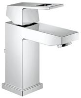Grohe Eurocube Wastafelkraan Met Waste En 28 mm Es Cartouche Chroom - thumbnail