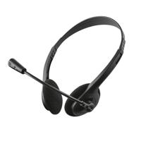 Trust Primo Chat On Ear headset Kabel Stereo Zwart Volumeregeling Computer - thumbnail
