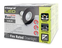 Lyora Zwarte inbouwspotEvoFire GU10 - rond - ILDLFR70D028 - thumbnail