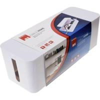 Max Hauri 126730 Kabelbox Wit (l x b x h) 40 x 15.5 x 13.5 cm 1 stuk(s) - thumbnail