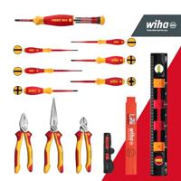 Wiha Basic Set L electric 18tlg Gereedschapskoffer (gevuld) 18-delig Electricien, Handwerker, Leerling, Professioneel, VDE (b x h x d) 457 x 183 x 367 mm - thumbnail