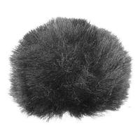 Rycote Lavalier Furry Windjammer zwart - thumbnail