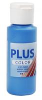 Plus Color acrylverf, primair blauw, 60 ml/ 1 fles - thumbnail