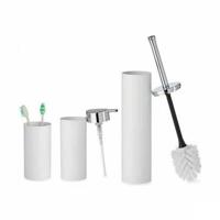 Badset Wit Plastic (8 Stuks) - thumbnail