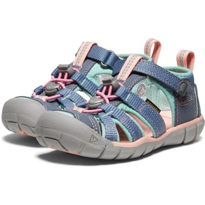 Keen Seacamp II Cnx Kinder Sandaal Flint Stone/Ocean Wave 13/31