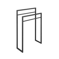 Handdoekrek Sapho SKA Industrial Staand 55x20x79.2 cm Mat Zwart Sapho - thumbnail