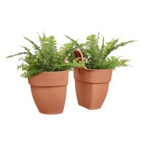 Elho vibia campana flower twin 21 terra - thumbnail