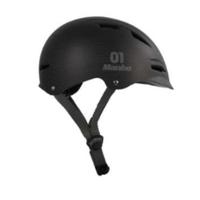 Kinderhelm Qplay Zwart 52-58 cm - thumbnail
