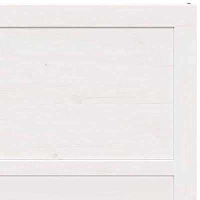 Schuifdeur Wit 90 x 208 cm Massief grenenhout