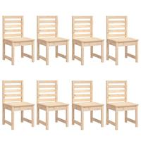 11-delige Tuinset massief grenenhout - thumbnail